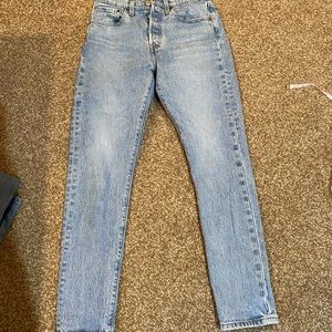 Levi’s 501 slim skinny jeans